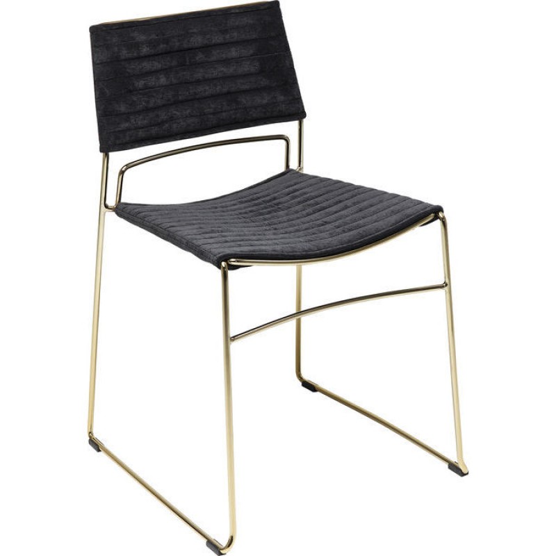 Chair Hugo Black Gold